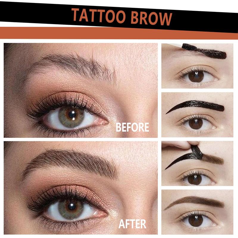 Long Lasting Peel-off Eyebrow Gel, 1 Count Waterproof Peel & Reveal Eyebrow Gel Stick, Natural Eyebrow Makeup Tool for Women & Girls