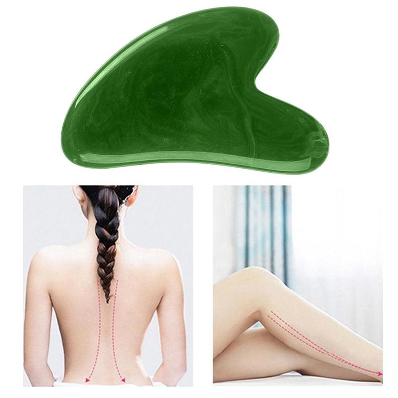 Manual Face Massage Tool, Jade Facial Scraping Board, Face Gusha Tool for Skin Care Therapy, Skin Massaging Tool, Skincare Products