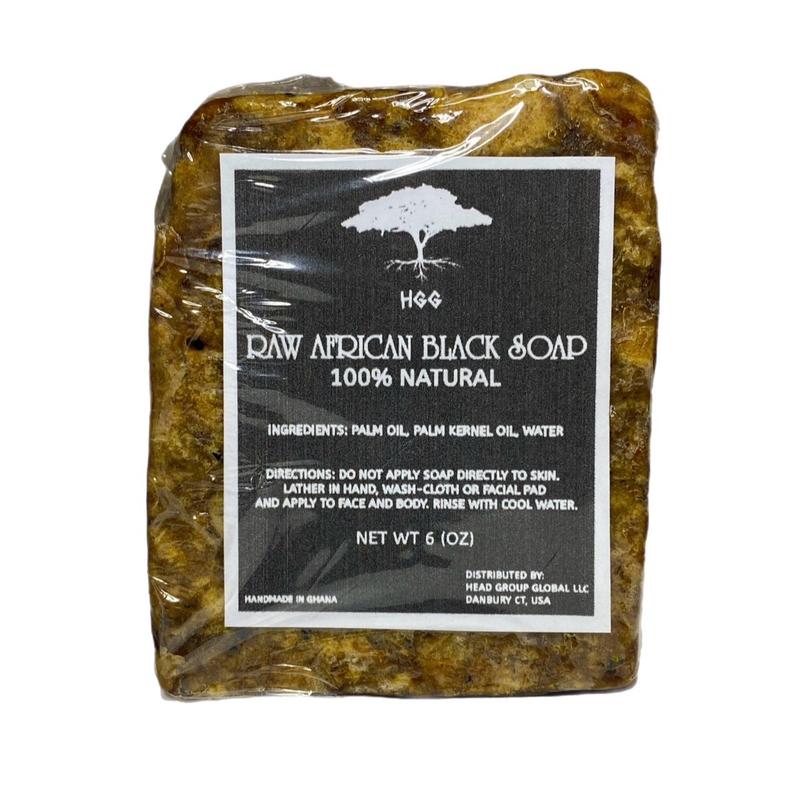 100% Natural African Black Soap Authentic