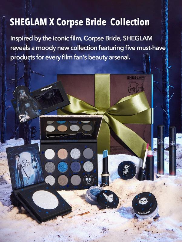 SHEGLAM Corpse Bride Ethereal Glow Lip Balm - Blue Lip Care Gift - Cosmetic, Makeup