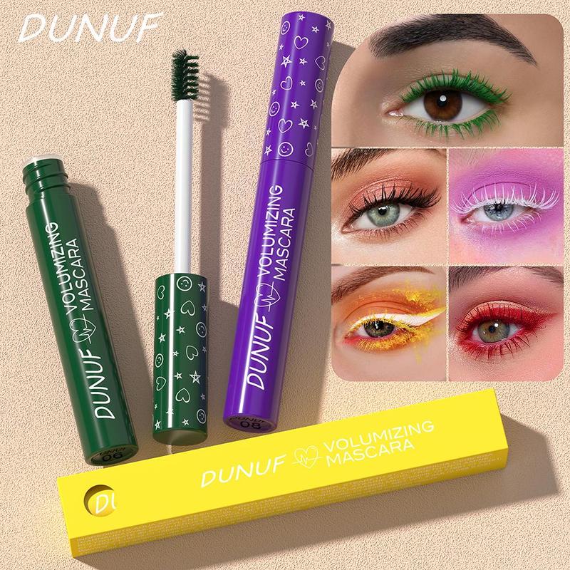 Waterproof Long Lasting Mascara, 1 Count Natural Curl Eyelashes Mascara, Eyelashes Lengthening Volumizing Defining