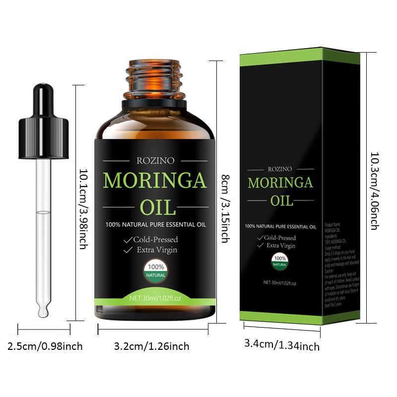 30ml Natural Moringa Oil, Hair Care Oil, Moisturizing Hair Oil, Natural Hair Care Product for Women & Men