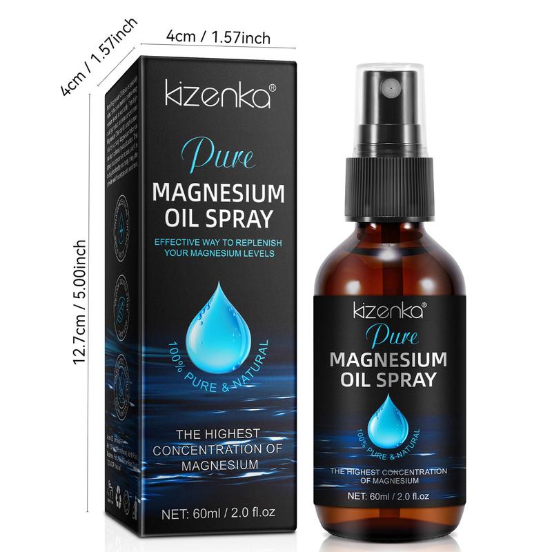 Magnesium Oil Spray, 1 Box Moisturizing Body Oil, Easy To Absorb Nourishing Body Oil, Suitable for Men and Women