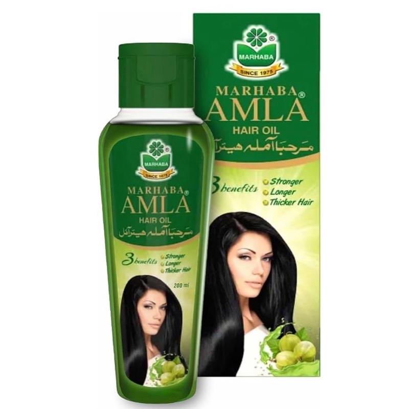 Marhaba Amala Hair Oil - Pure and Organic Hair Growth Oil - Comfort, Haircare Serum