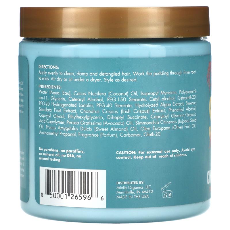 Anti-Shedding Hair Curl Cream, Sea Moss Blend, 8 oz (227 g)