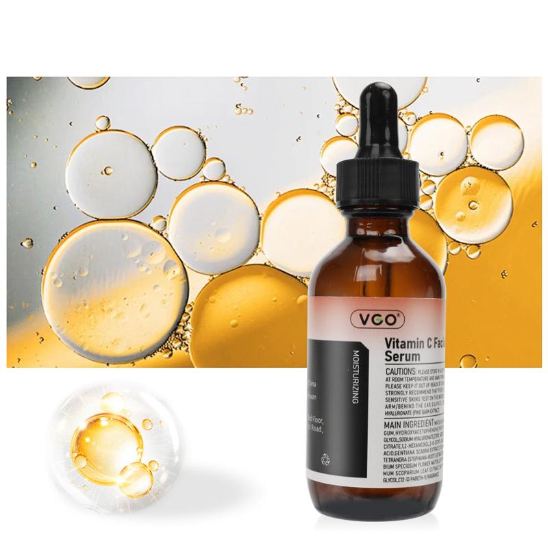 VGO- Vitamin C Facial Serum Essence,30ml Skincare Cleanser-B3 Gentle Acne