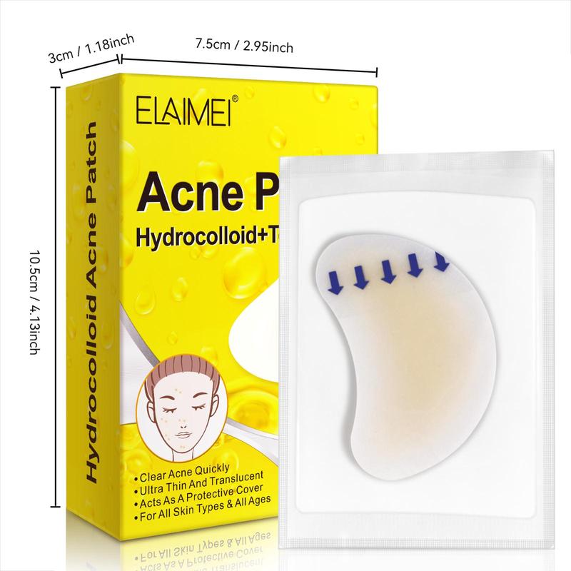 Acne Patch, 20 Patches box Hydrocolloid & Tea Tree Oil Facial Acne Covering Patch, Light & Easy To Carry, Suitable for All Skin Types, Christmas, Christmas Gift