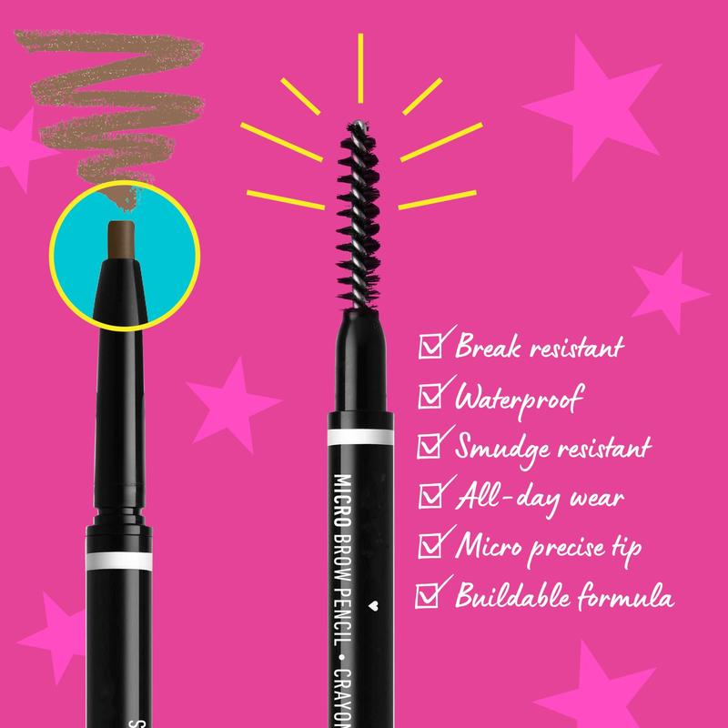 Micro Brow Pencil, a precise eyebrow pencil in the shade of Espresso.