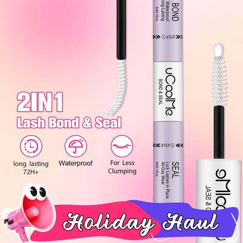 uCoolMe Upgraded 2in1 Bond & Seal | Waterproof, Long-Lasting, Pool-proof, Latex-free, Tear-proof Cosmetic Makeup winter gift