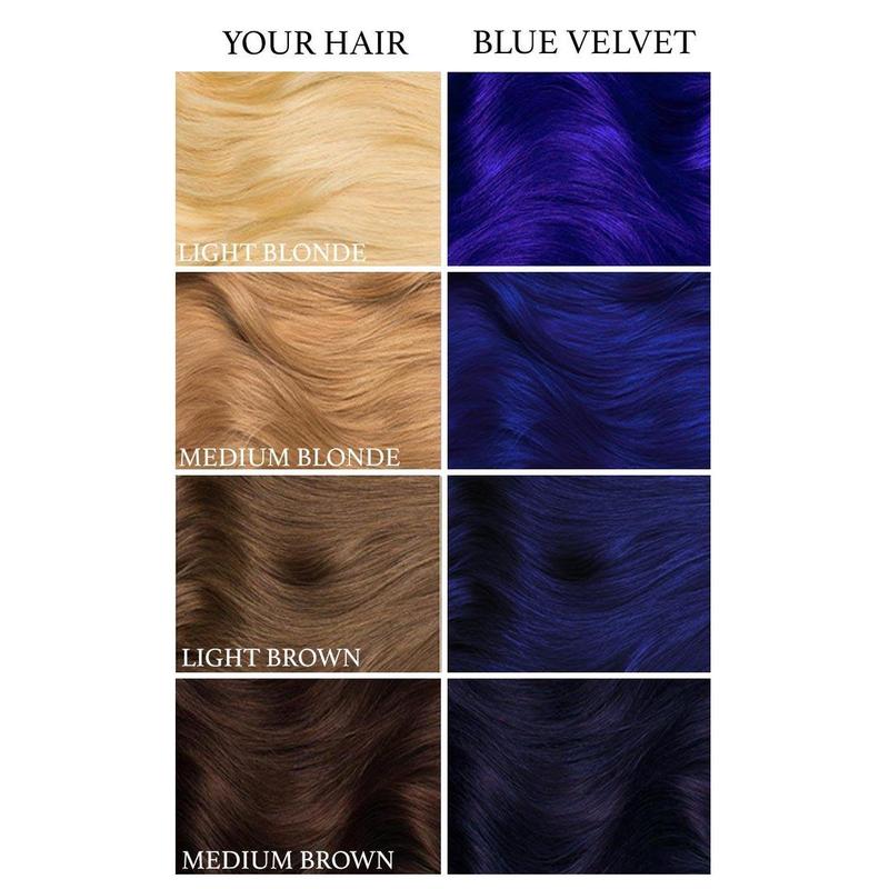 Blue Velvet Semi-Permanent Hair Color