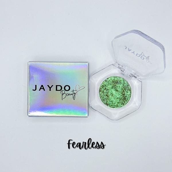 JAYDO Beauty Pressed Single Duo Chrome Eyeshadow Glitter Shadow Makeup - Cosmetic Color Long Lasting