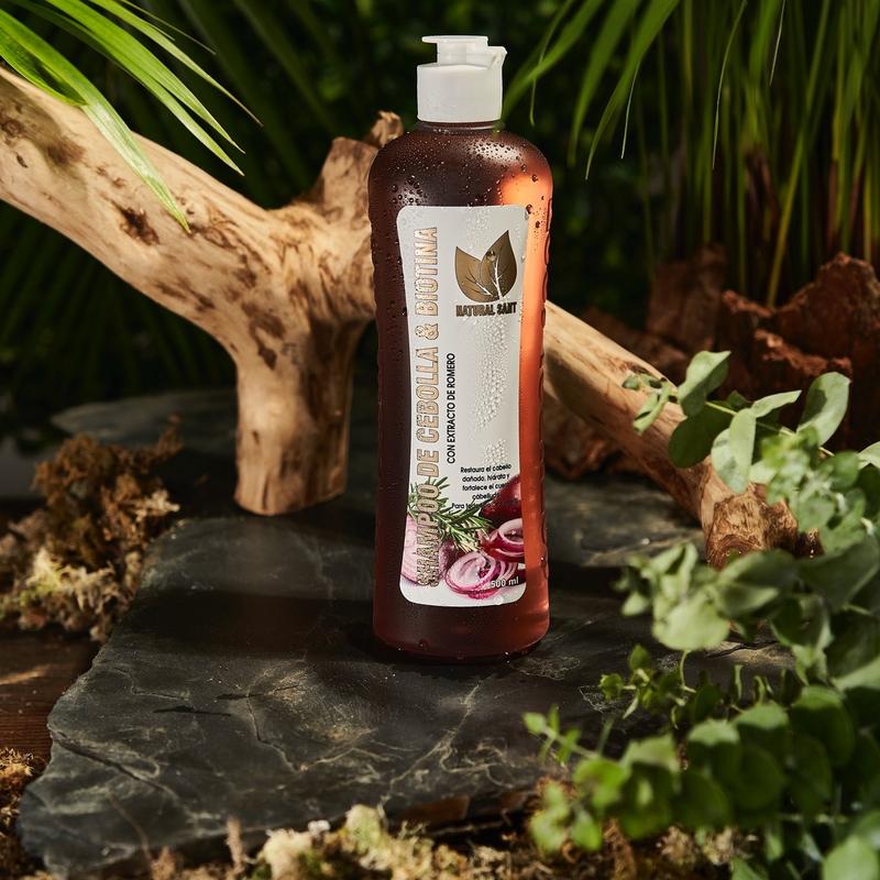 Shampoo de cebolla, romero y Biotina sin sal Silicone Free Organic Haircare Conditioner