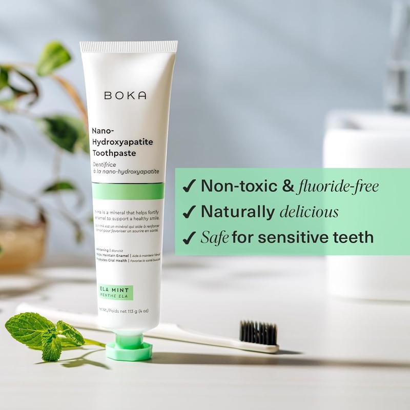 Customize Your Boka Oral Care with Three Flavors of Your Choice - Fluoride-Free Toothpaste