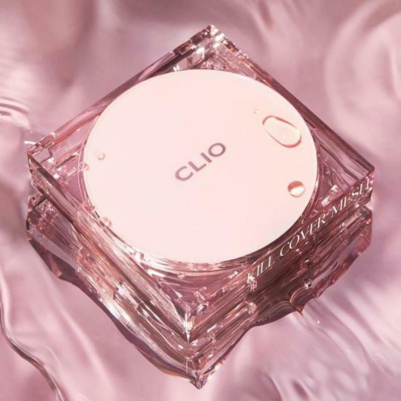 CLIO - Kill Cover Mesh Glow Cushion Set - Korean Makeup Coverage -  Smooth Radiance  Foundation FlawlesConcealer Radiant