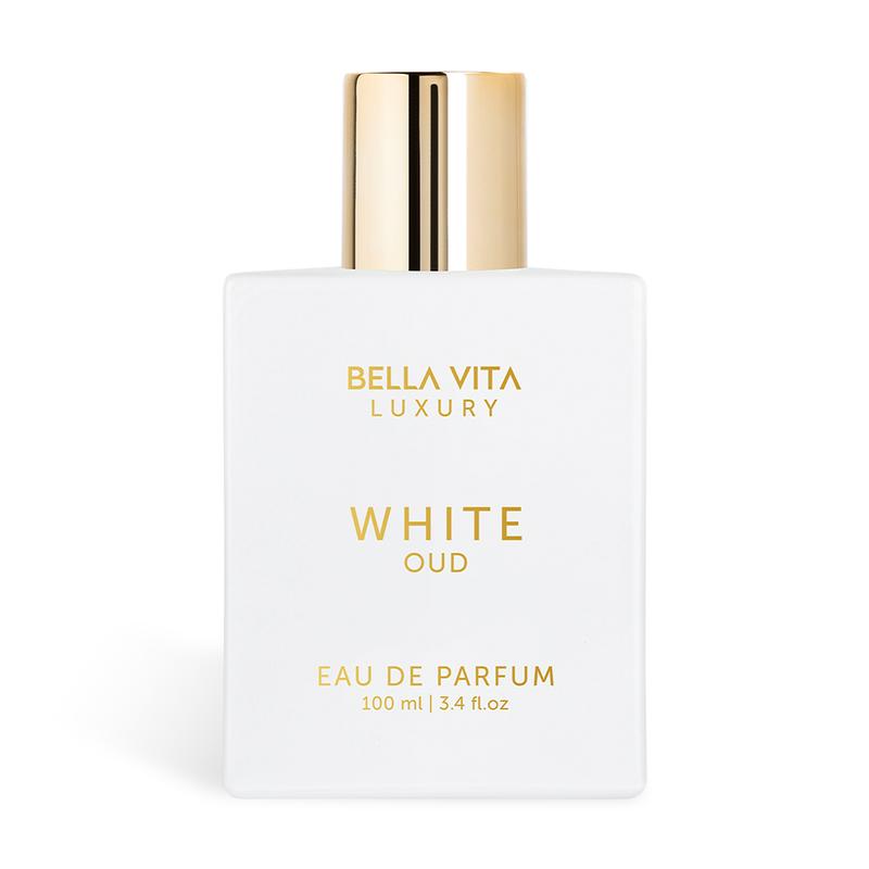 BellaVita Luxury's White Oud Unisex Eau De Parfum | Orange, Freesia & Wood Notes | Made with Clean & Natural Essential Oils