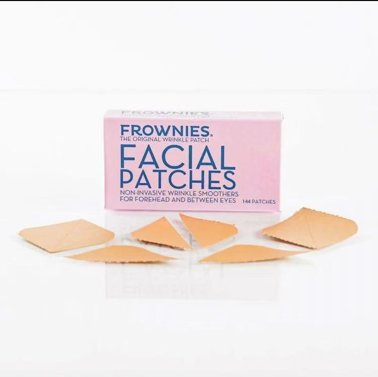 FROWNIES Forehead & Frown Line Patches - Gentle, Hypoallergenic Wrinkle Treatment - 144 Patches Smooth Pack