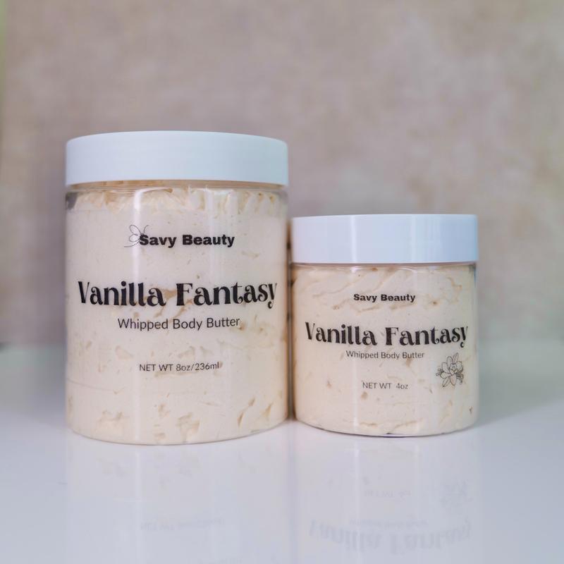 Vanilla Fantasy Light Shimmer Whipped Body Butter Moisturizer