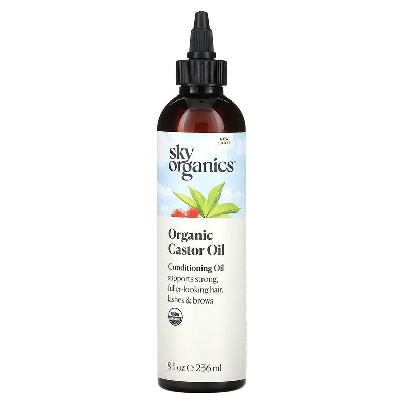 Sky Organics Organic Castor Oil, 8 fl oz (236 ml)