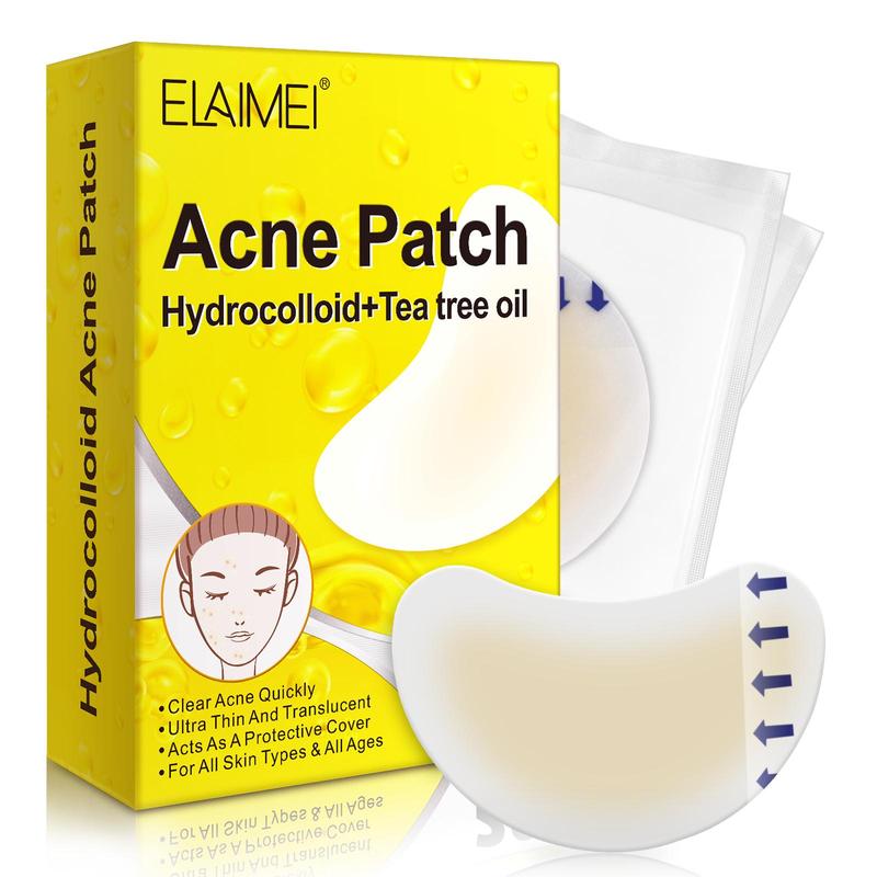 Acne Patch, 20 Patches box Hydrocolloid & Tea Tree Oil Facial Acne Covering Patch, Light & Easy To Carry, Suitable for All Skin Types, Christmas, Christmas Gift