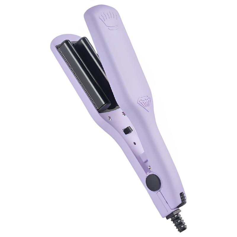 ROVY Wave Curling lron for EasyComfort Styling Negative lonic hairwaver comfortable handle,Anti-Scald Curling Iron,Curling Iron That Heat Up Quickly,Anti-Tangling Design