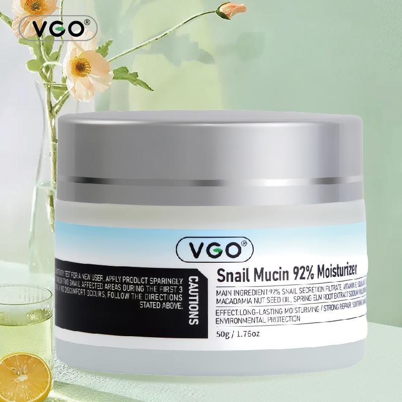 VGO Snail Mucin 92 Essence Moisturizer | Baba De Caracol Restorative Hydration | Oil Control Moisturizer | La Roche Deep Hydration | Chemical Exfoliation for Dry and Sensitive Skin | Ordinary Gel B3 Hydrating Cream daily moisturizer