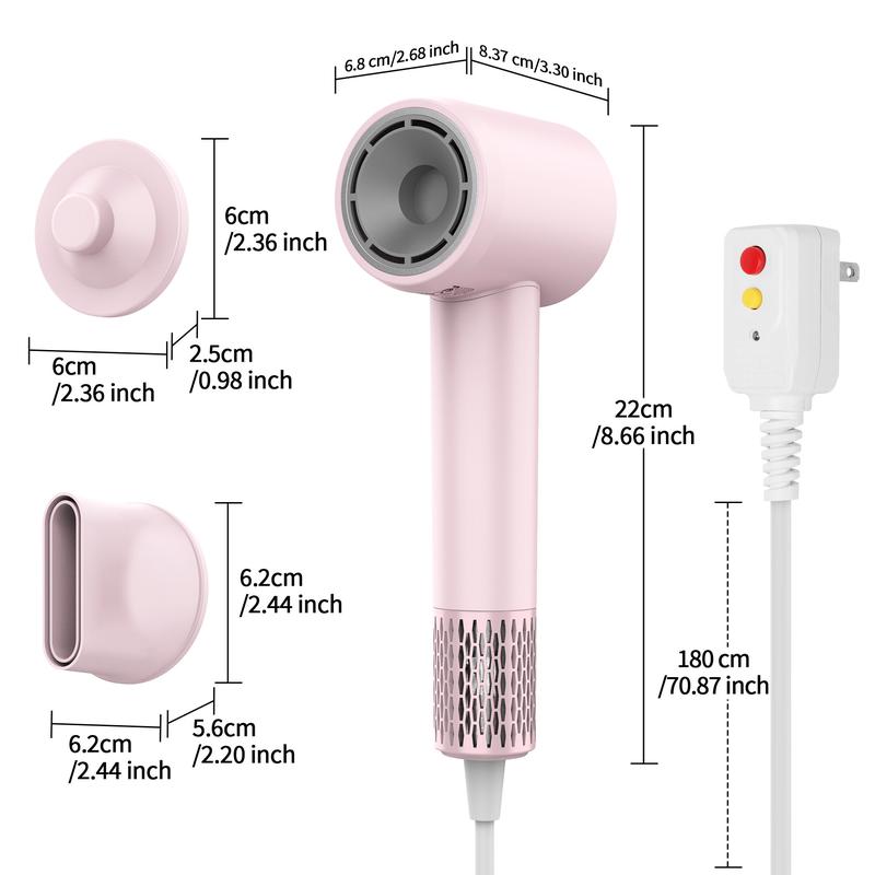 Joyye High Speed Hair Dryer With Magnetic Wall Mount Bracket