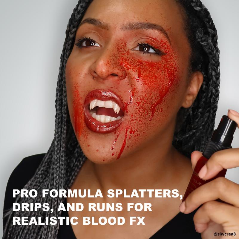 Mehron Theatrical Blood Splatter Special Effect Makeup