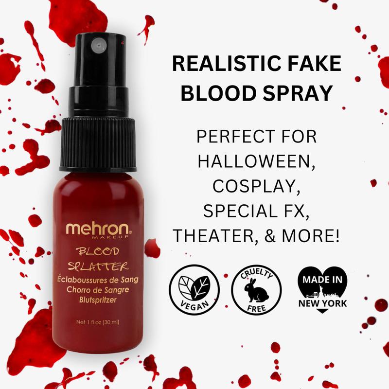 Mehron Theatrical Blood Splatter Special Effect Makeup