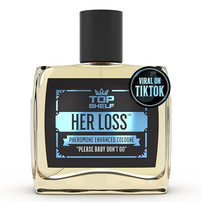 Join Top Shelf Grind Her Loss - Pheromone Cologne for Men | Raw Attraction & Confidence | Men’s Long-Lasting Pheromones Spray | Feromonas Perfume | Made in USA | 100ml