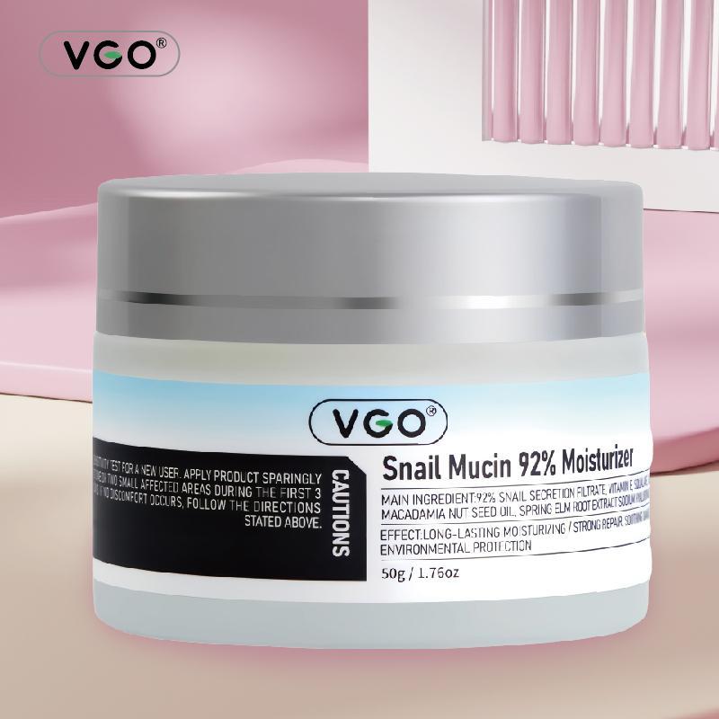 VGO-Vitamin C Serum, Moisturizer, and Facial Cleanser Set Cleansing Moisturizing Suitable for sensitive skin-Live