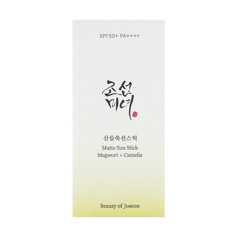 Beauty of Joseon Matte Sun Stick with Mugwort+Camelia SPF50+ PA++++  0.63 oz