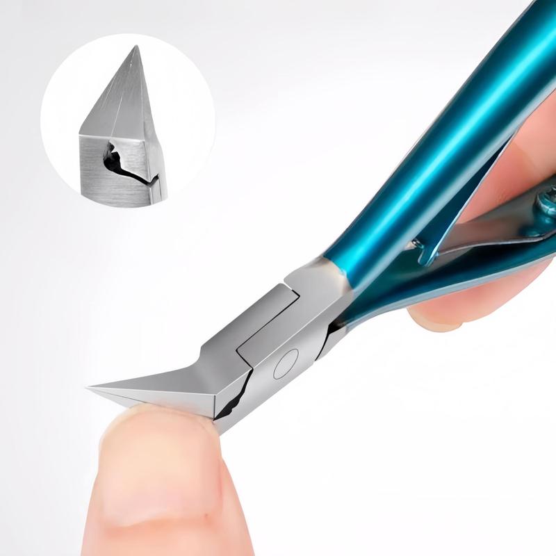 Stainless Steel Nail Clipper, Professional Nail Trimmer, Manicure & Pedicure Tool for Home & Salon Use