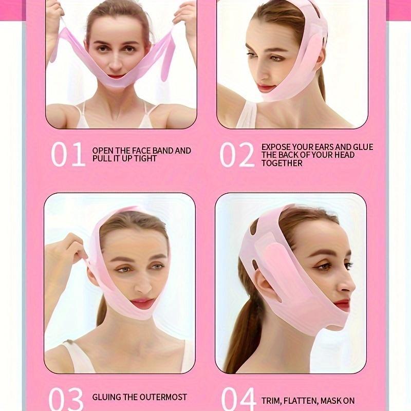 Reusable V Line Face Lifting Band, Adjustable Face Lifting Strap, Face Lifting Tool for Women, Skin Care Tool for Daily Use