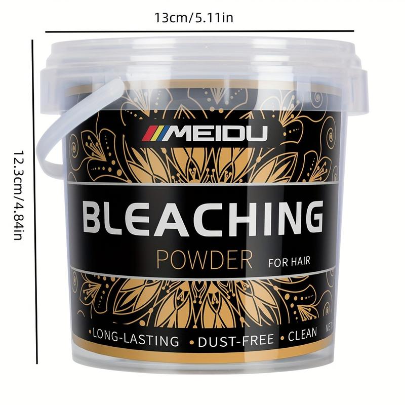 Meidu Bleaching Powder 500G-Neutral Adult Decolorant, Rich Glycerin Formula, Fast and Uniform Color Removal, Suitable for Ordinary Hair Quality, Hairdressing Essentials