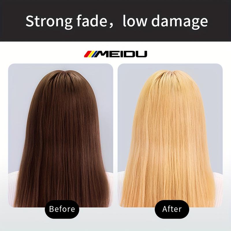 Meidu Bleaching Powder 500G-Neutral Adult Decolorant, Rich Glycerin Formula, Fast and Uniform Color Removal, Suitable for Ordinary Hair Quality, Hairdressing Essentials