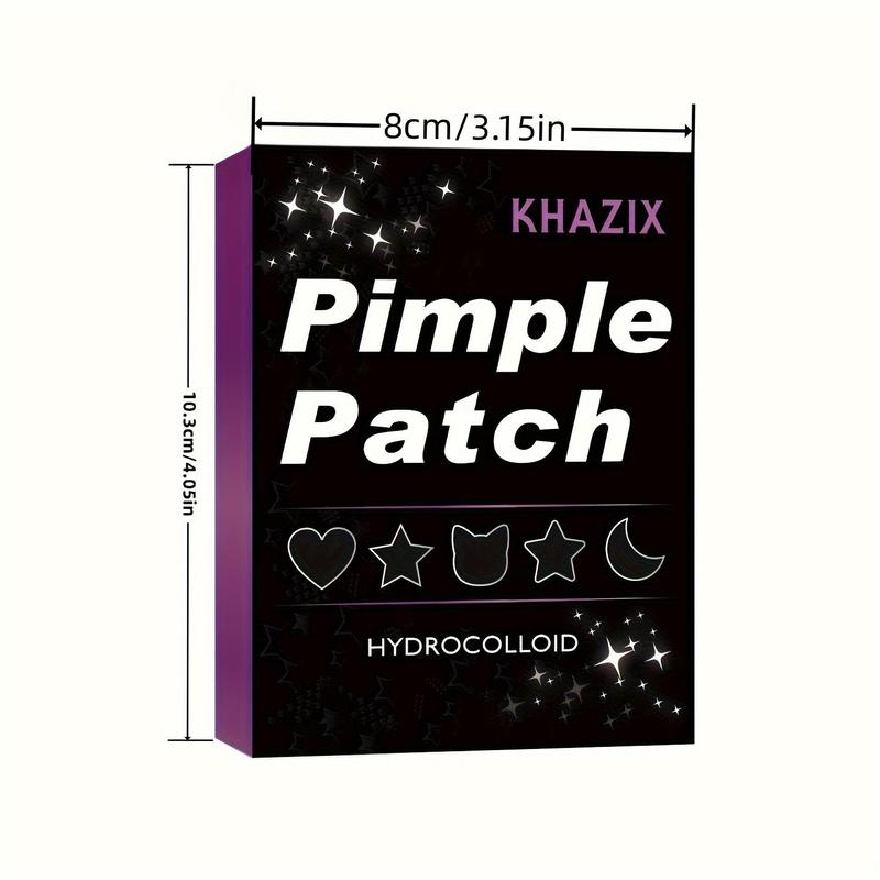 Star & Moon Shaped Pimple Patch, 100pcs box Hydrocolloid Acne Absorption Patch, Skin Care Product for All Skin Types