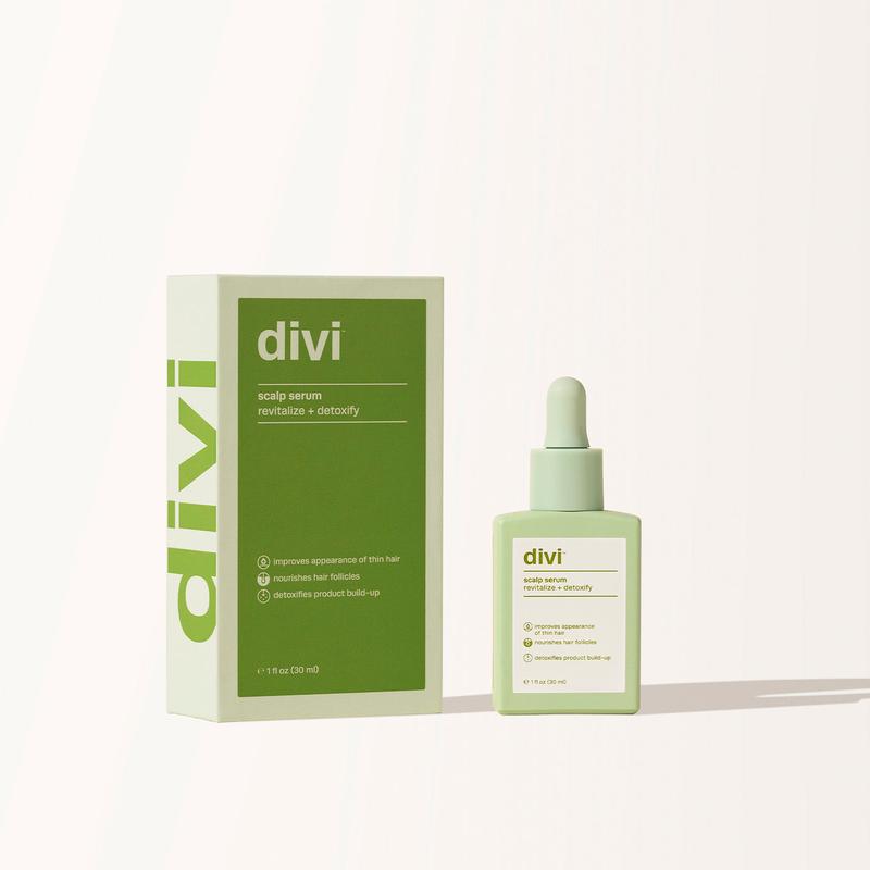 Divi Scalp Serum for Fuller, Thicker-Looking Hair & Healthy Scalp, 30ml - 1 Pack Haircare Blend