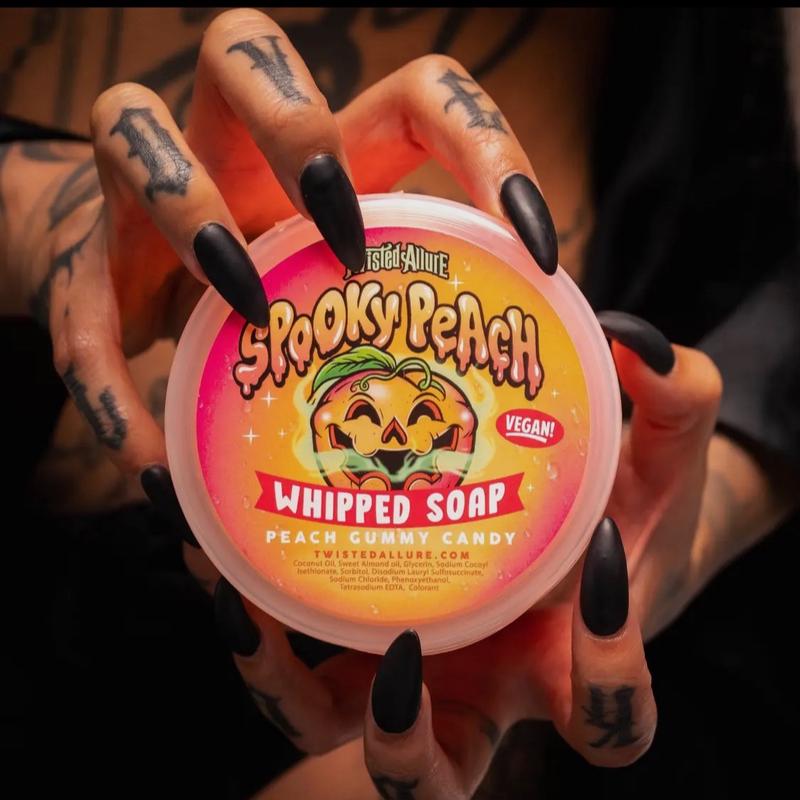 Spooky Peach Whipped Soap Twisted Allure