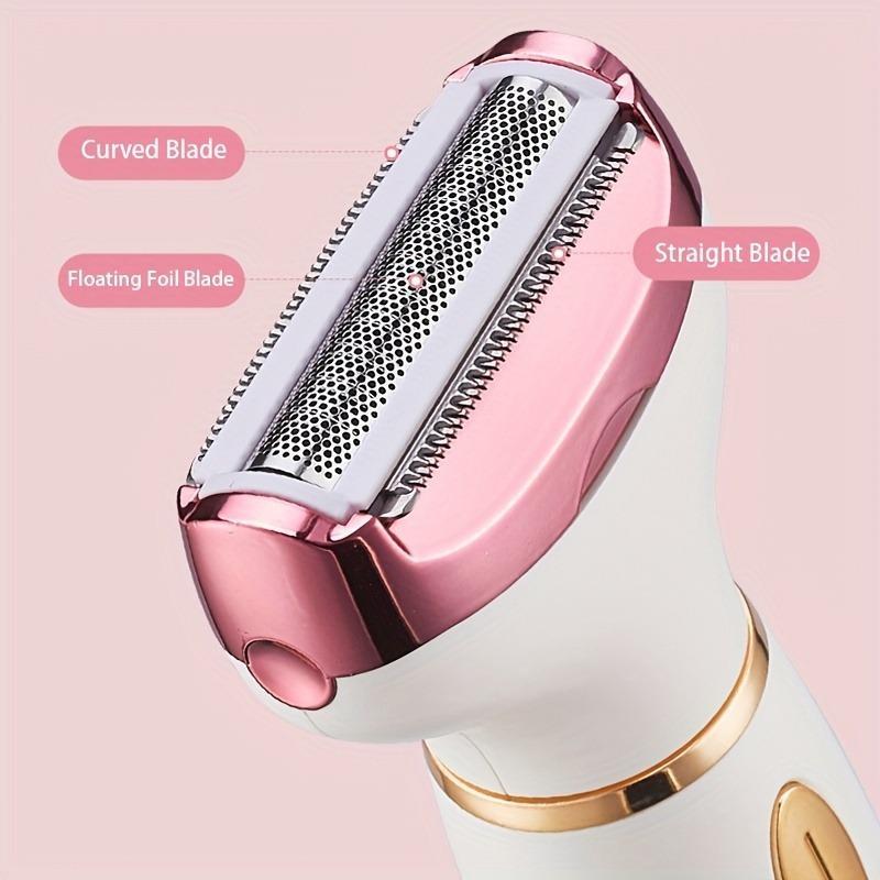 4 in 1 Electric Hair Removal Tool, 1 Box Body Hair Removal Epilator, Nose Hair & Eyebrow Trimmer, Gentle Cordless Trimmer Razor, Gifts for Women