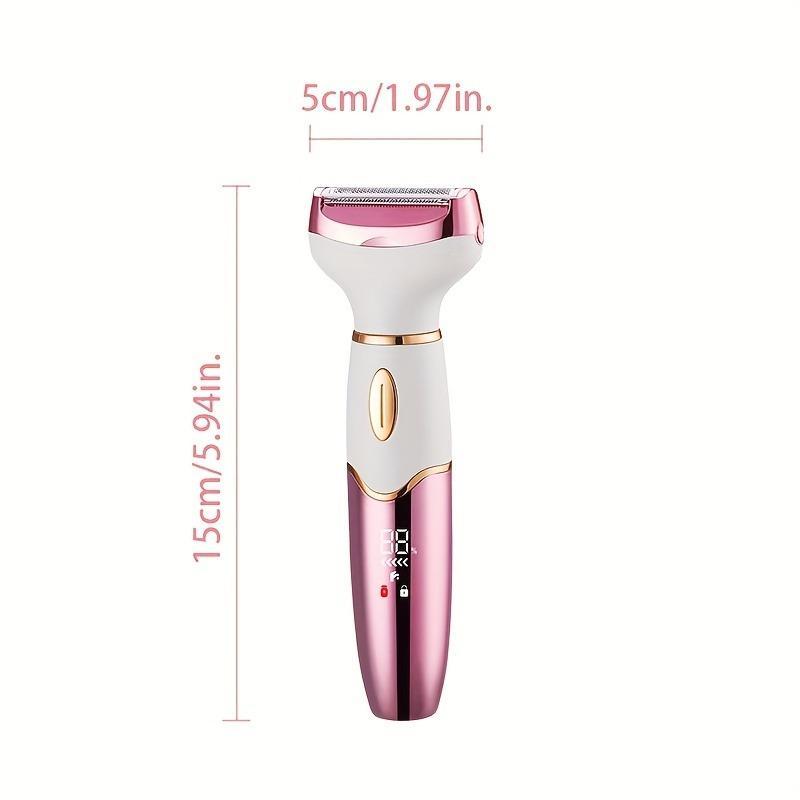 4 in 1 Electric Hair Removal Tool, 1 Box Body Hair Removal Epilator, Nose Hair & Eyebrow Trimmer, Gentle Cordless Trimmer Razor, Gifts for Women