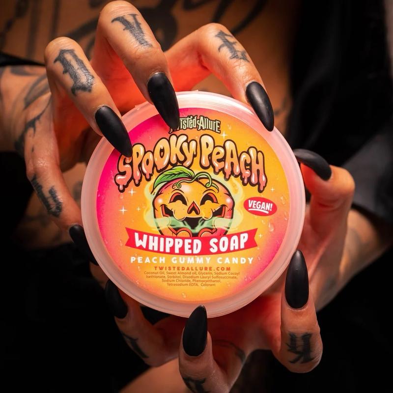 Spooky Peach Whipped Soap Twisted Allure