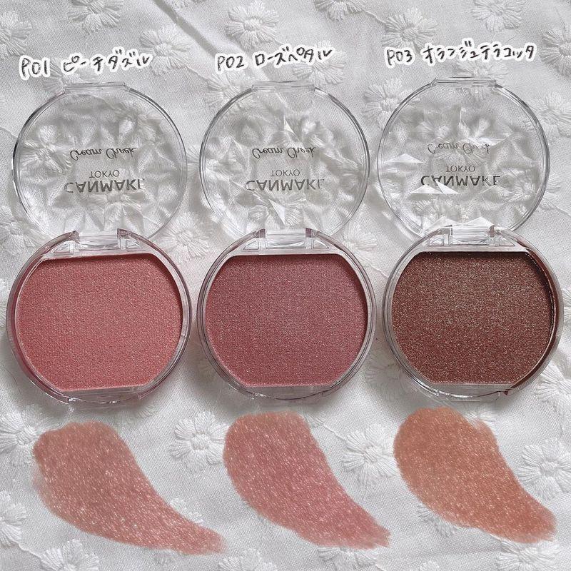 CANMAKE Cream Cheek Blush Makeup Cosmetic