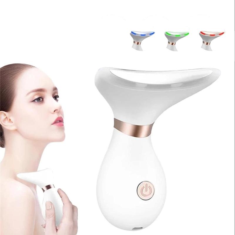 Neck & Face Massager, 3 Modes Neck Massager, Face Lifting Tool, Women & Men Skin Care Tool