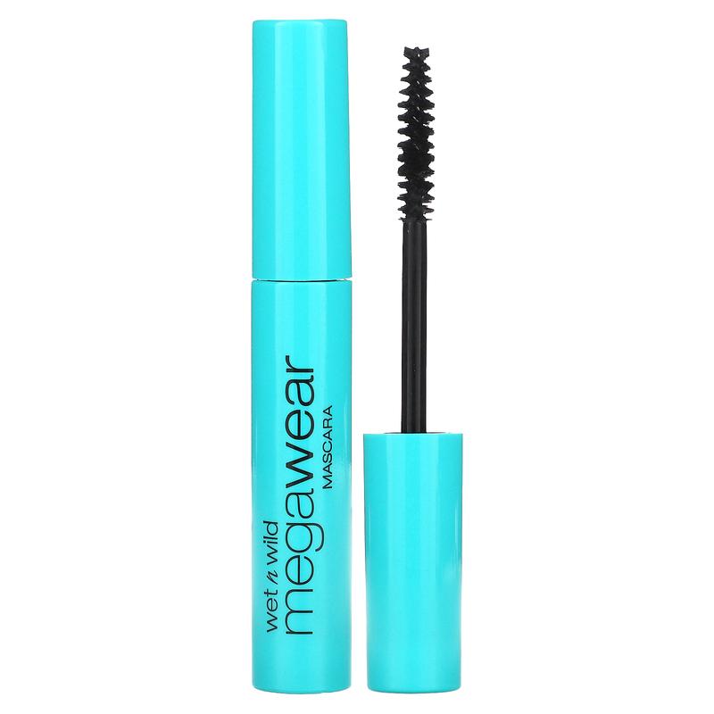 wet n wild MegaWear Mascara, C136 Very Black, 0.24 fl oz (7 ml)