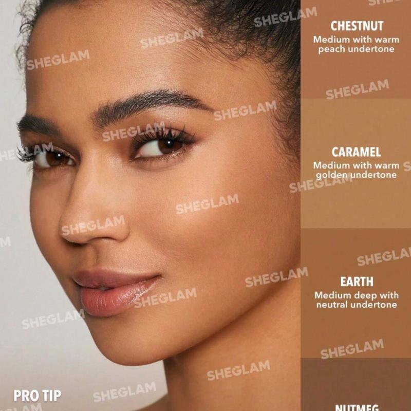 SHEGLAM Matte Liquid Concealer - Long Lasting Brightening Color Corrector