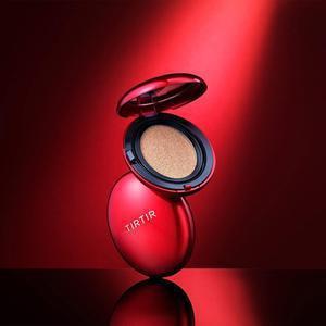 TIRTIR Mask Fit Red Cushion Foundation 18g   0.63oz. Concealer Flawless Makeup Cosmetic Lightweight Radiance Radiant Skincare Uv Moisturize Hydrate Moisture Moisturizer