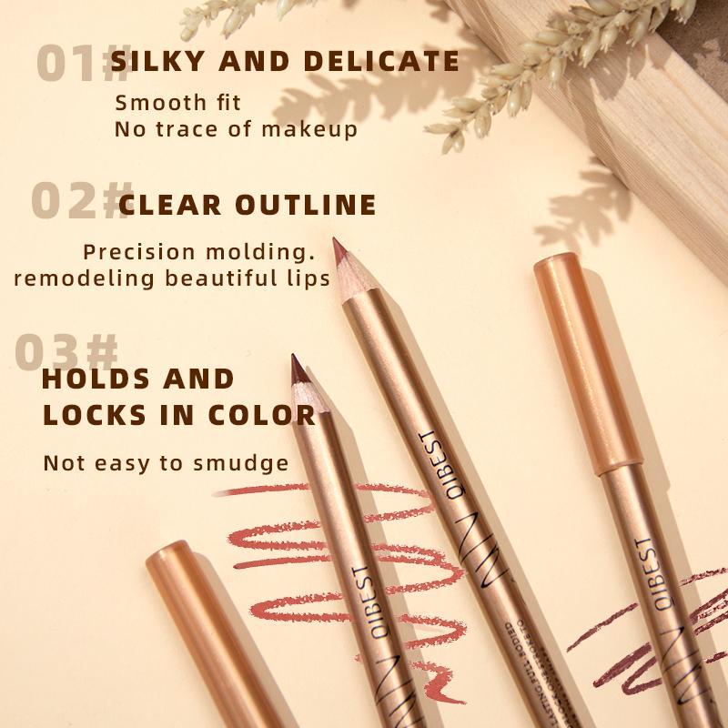 Long Lasting Lip Liner Set, 12pcs set Matte Lip Liner, Easy Coloring Lip Liner Pen, Moisturizing Lip Liner, Suitable for All Occasions Lip Makeup