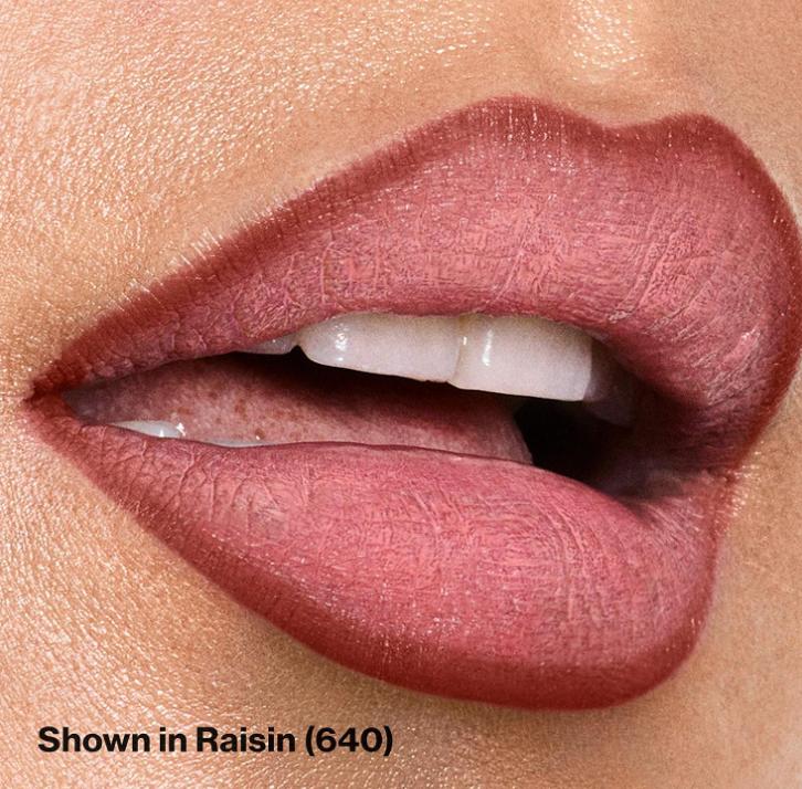 Revlon Lip Liner with Built-in Sharpener, Longwear Rich Lip Colors, Smooth Application, 640 Raisin, 0.01 oz