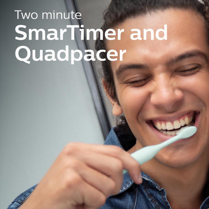 Philips One by Sonicare Battery Toothbrush - Multiple Colors, Sleek Travel Case - 2 Minute Timer, 30 Second Notifications