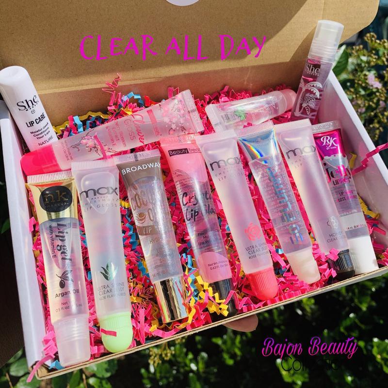 Variety Lip Gloss Box, Moisturized Lips, Ultra Shine Lip Gloss, Hydrating, Long-lasting, fuller-looking lips, Glossy, Lip Care, Cosmetic,